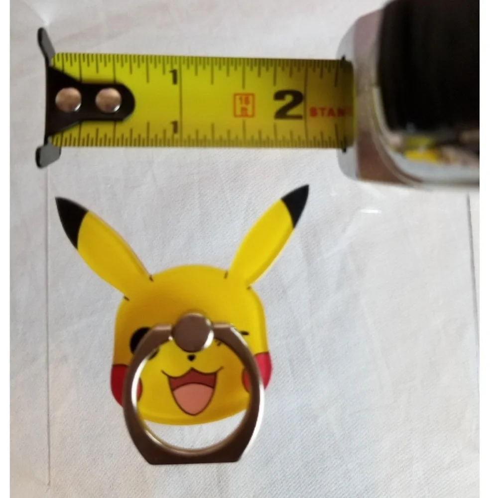Pikachu Phone Ring Grip Holder Kickstand Electric Pokemon New